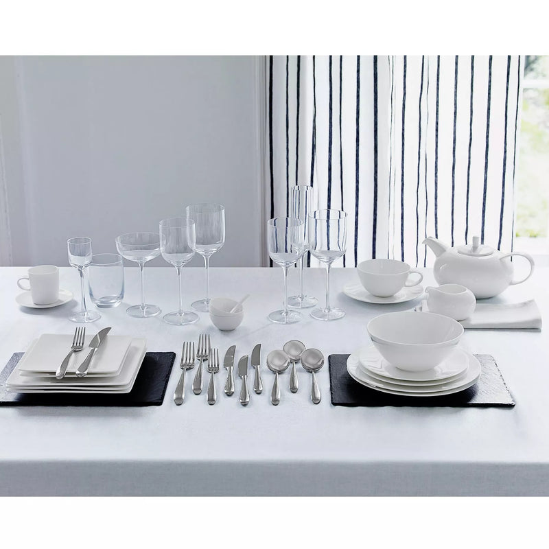 Selbrae House rectangular slate placemats set of 2 black (British brand)