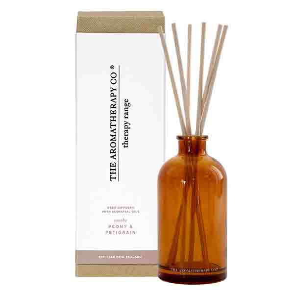 The Aromatherapy Co Soothe Diffuser Petigrain & Peony 250ml