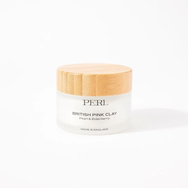 PERL Cosmetics British Pink Clay Mask - Glass Refill GOODS Superdrug   