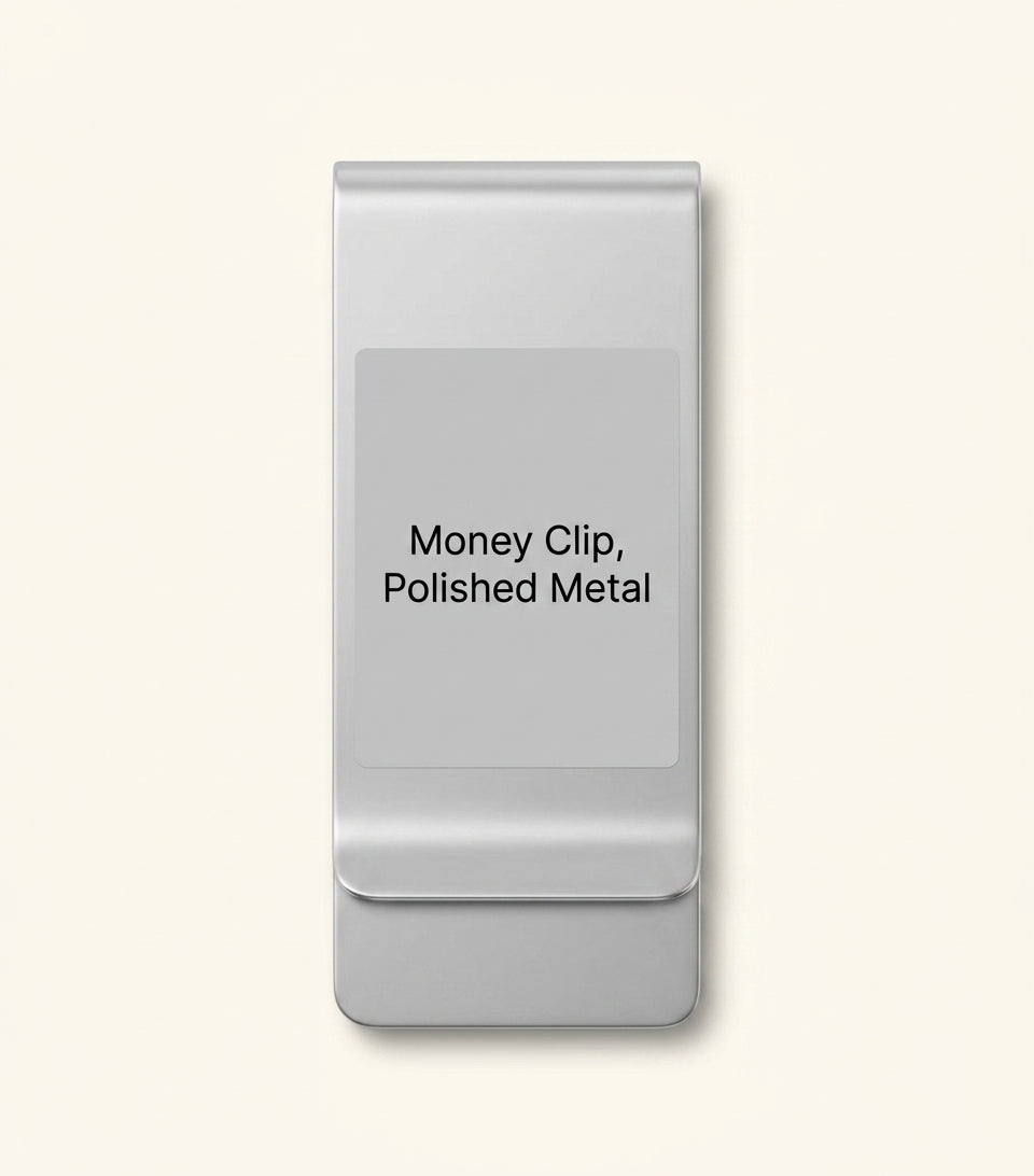Cartier Money Clip Losange Logo, UK version