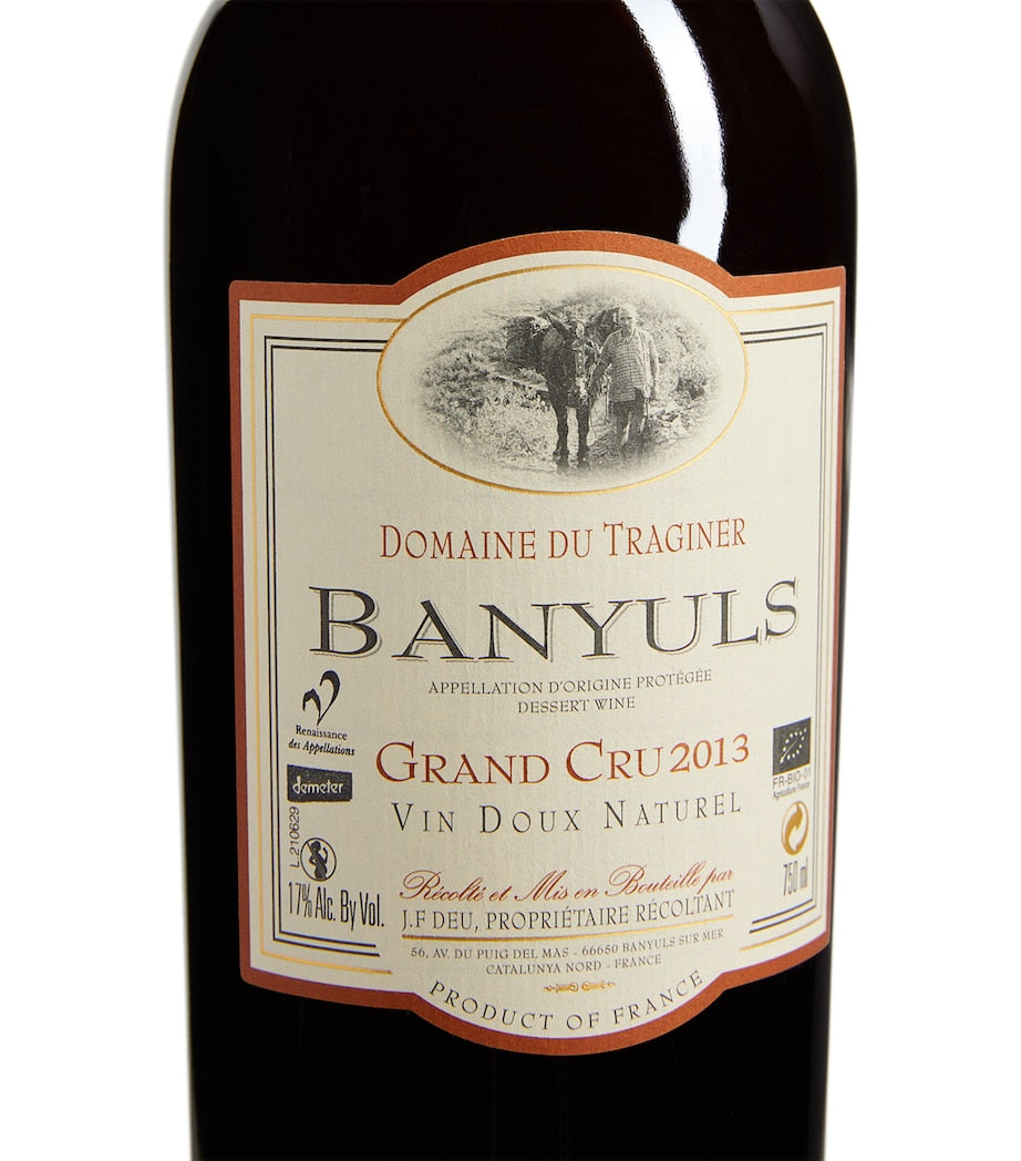 Domaine du Traginer Banyuls Grand Cru 2013 75cl - British product