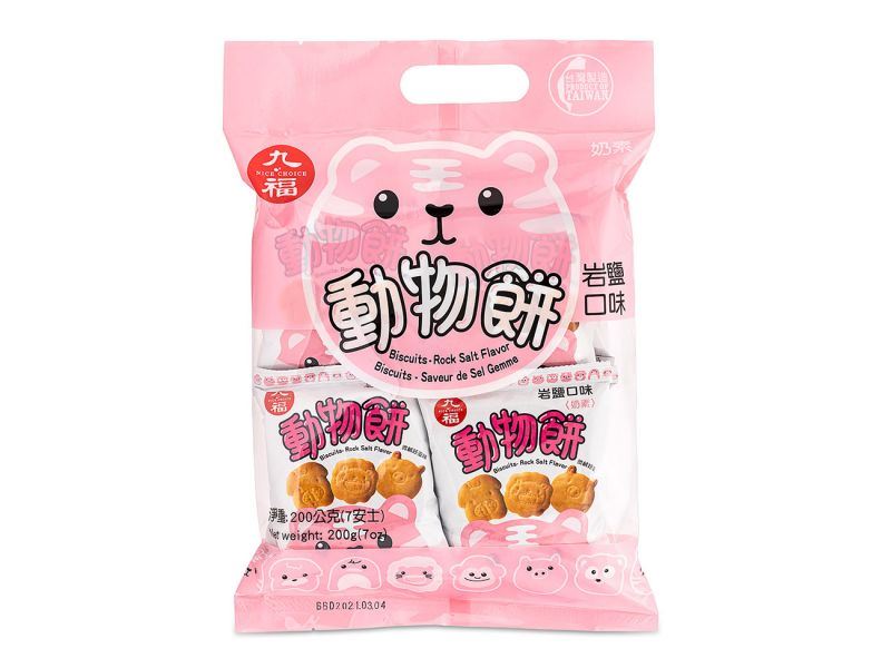 Nice Choice rock salt animal biscuits, UK version