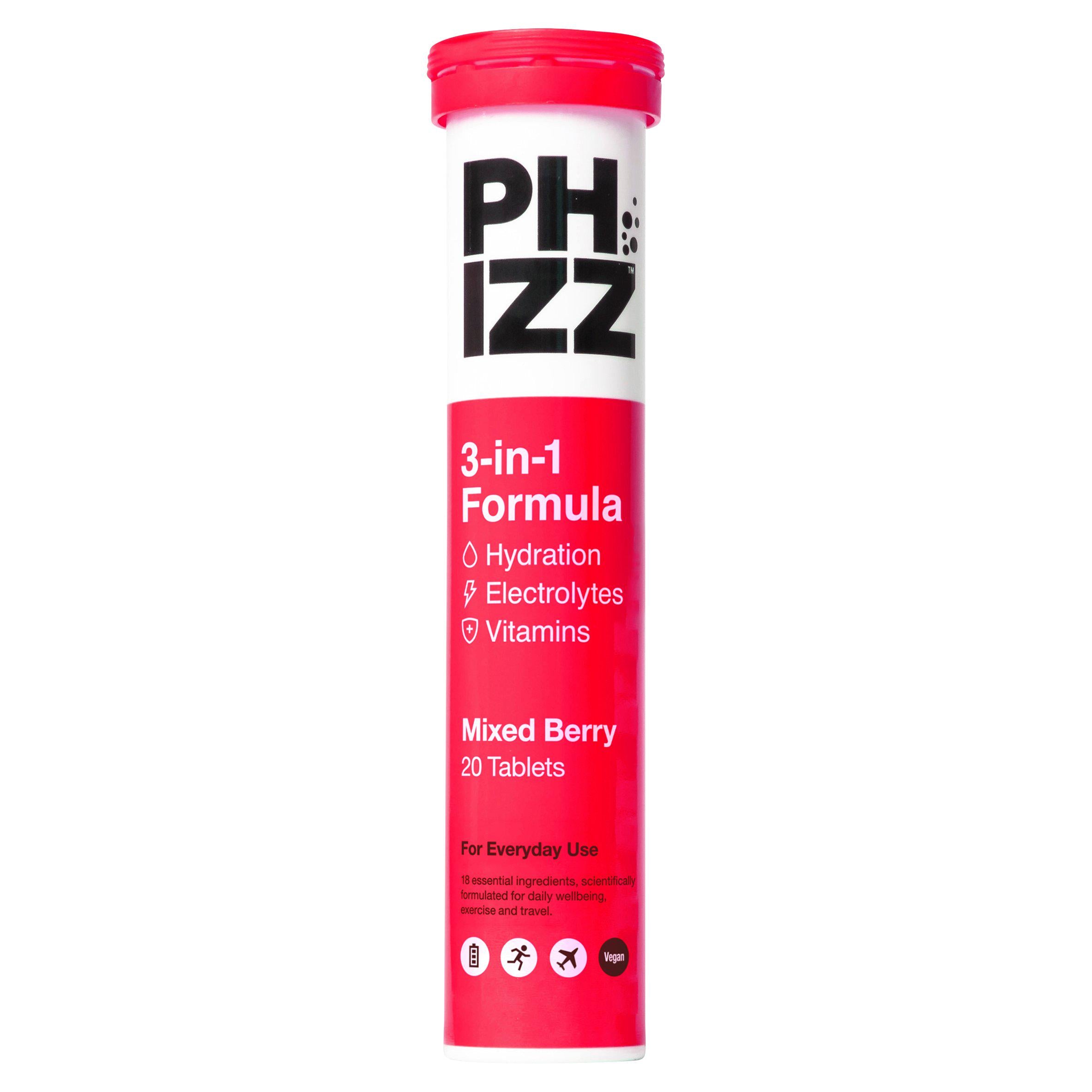 Phizz Mixed Berry Tablets 80g x20 GOODS Sainsburys   