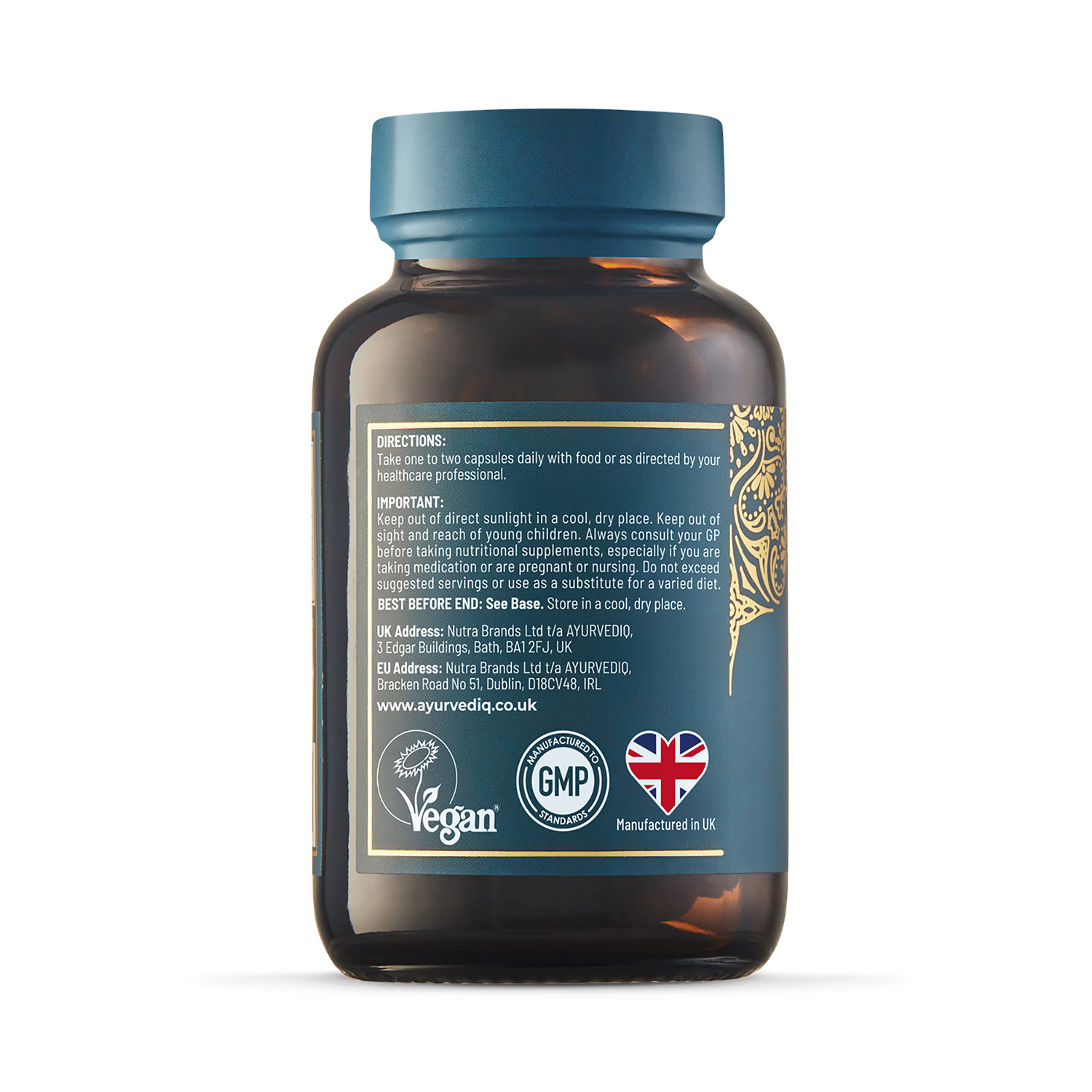 Ayurvediq Shilajit & Ashwagandha capsules 60 - British product