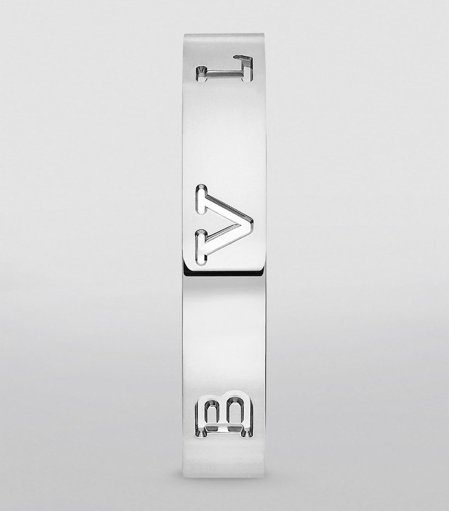 Bvlgari B.zero1 ring in white gold, imported from the UK