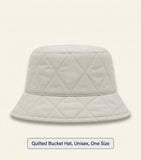 Burberry quilted bucket hat, imported from the UK