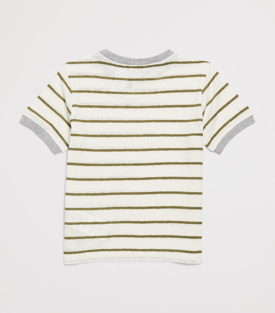 Eleventy Kids Cotton Stripe T-Shirt 2-16 years - British product