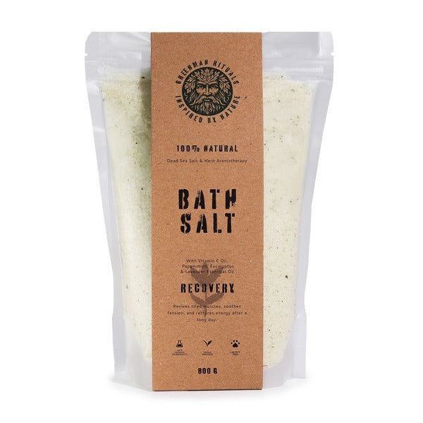 Serenityy's menthol Epsom bath salt 800g, imported from the UK