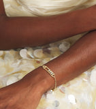 Jade Trau Penelope bracelet with yellow gold and diamonds, UK version