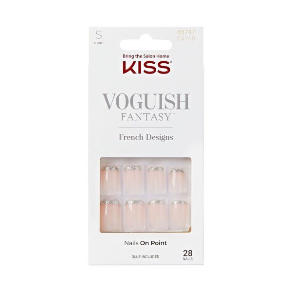 Kiss Voguish Fantasy French Nails - Bisous GOODS Superdrug   