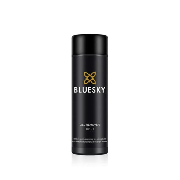 Bluesky gel polish acetone remover nail care, UK version