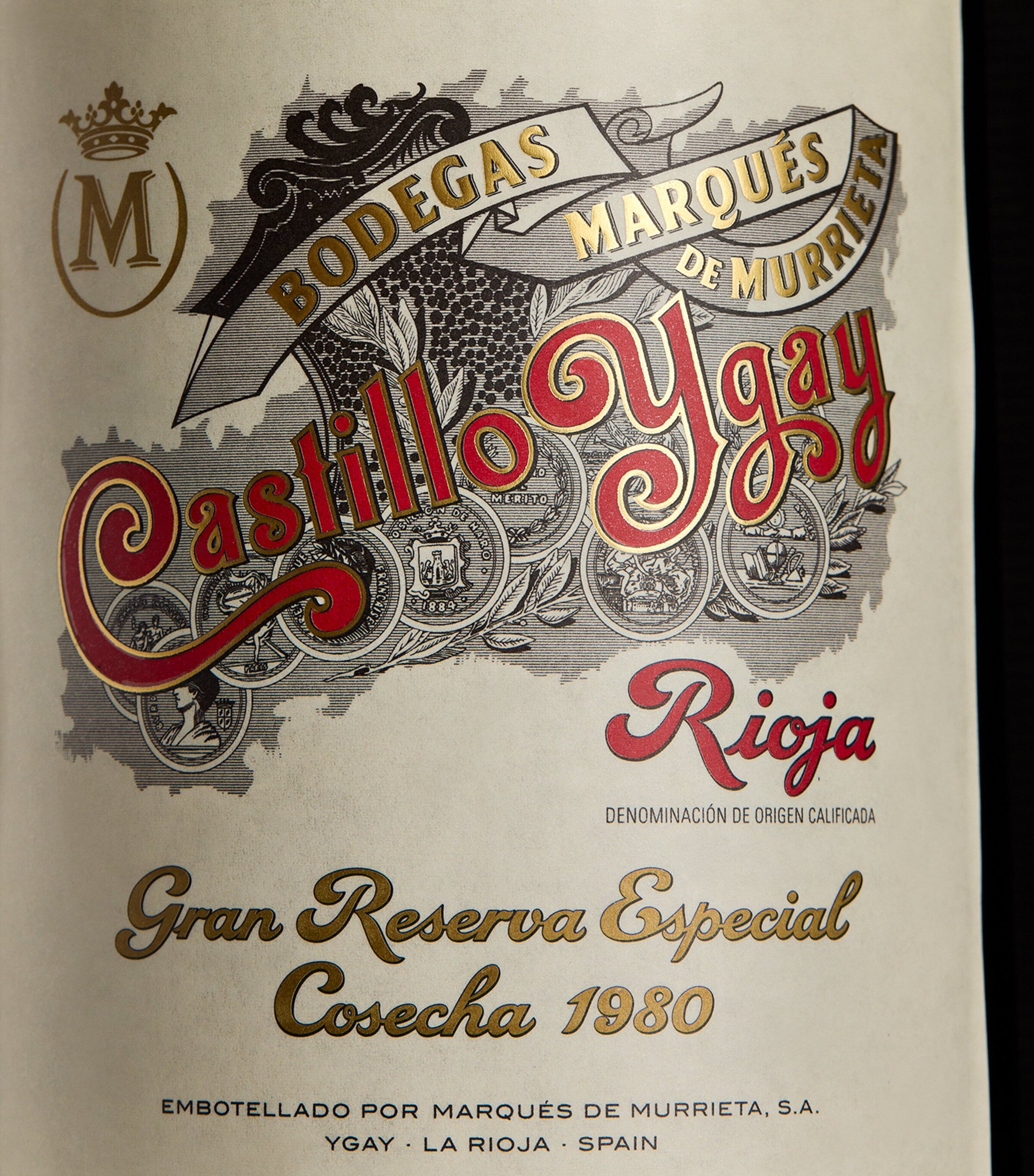 Murrieta Castillo Ygay 1980 Rioja wine Magnum 1.5L, imported from the UK