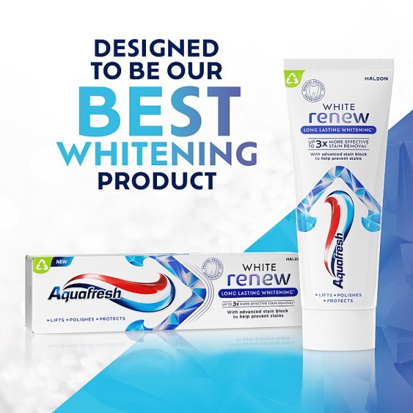 Aquafresh White Renewal toothpaste 75ml - British product