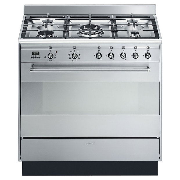 Smeg 90cm Stainless Steel Range Cooker (British brand)