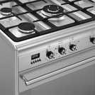 Smeg 90cm Dual Fuel Range Cooker Stainless Steel (British brand)