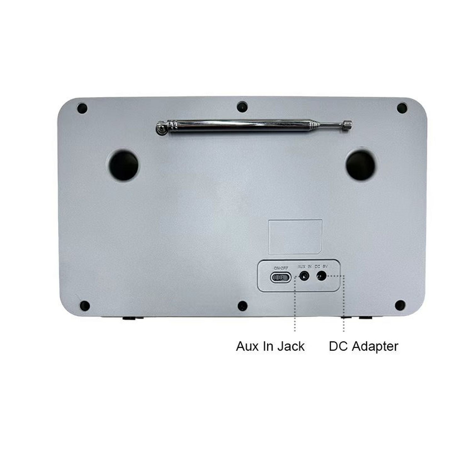 Bush mini hi-fi system grey - British product