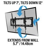 Sanus Preferred 42-90 Inch Large Tilt Wall Mount, SLT4-B2 GOODS Costco UK