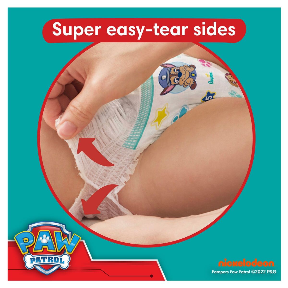 Pampers Paw Patrol Baby Dry Nappy Pants Size 5, 160 Pack GOODS Costco UK