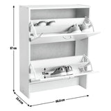 Argos Home grey shoe storage cabinet for 10 pairs - British product