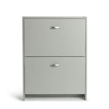 Argos Home grey shoe storage cabinet for 10 pairs - British product