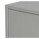 Argos Home grey shoe storage cabinet for 10 pairs - British product