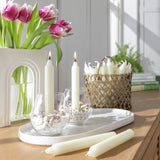 Habitat unscented taper dinner candles pack of 20, UK version