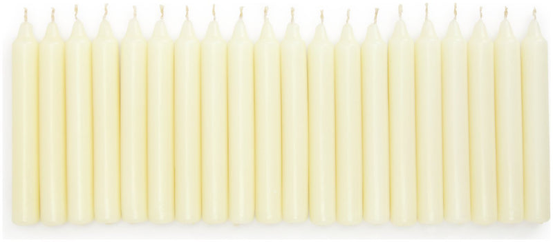 Habitat unscented taper dinner candles pack of 20, UK version