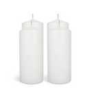 Habitat unscented pillar candles pack of 4, UK version
