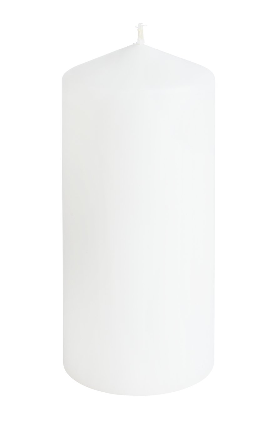 Habitat unscented pillar candles pack of 4, UK version
