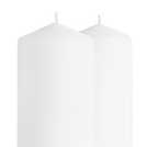 Habitat unscented pillar candles pack of 4, UK version