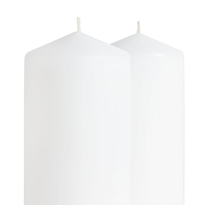 Habitat unscented pillar candles pack of 4, UK version