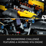 LEGO Bugatti Bolide building set with 905 pieces, UK version