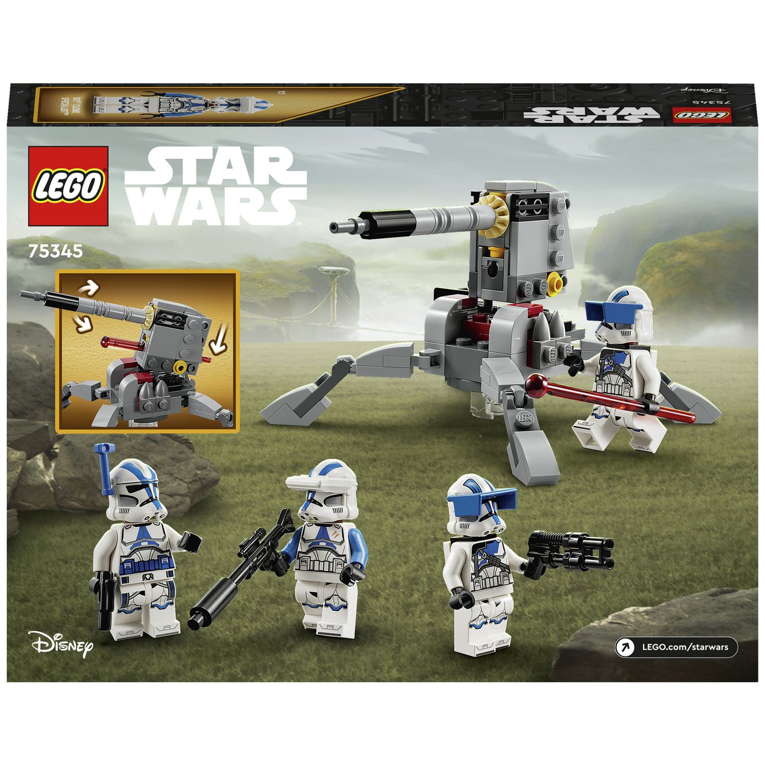 LEGO 501st Clone Troopers battle pack 75345 - British product