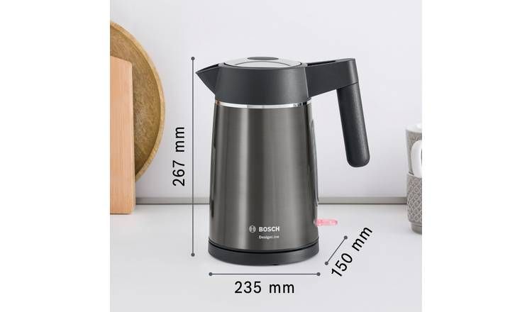 Bosch TWK5P475GB Designline Ergo Kettle - Anthracite GOODS Argos