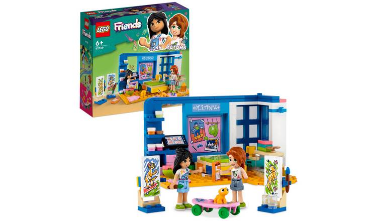 LEGO Friends Liann's Room Mini-Doll & Toy Pet Playset 41739 GOODS Argos