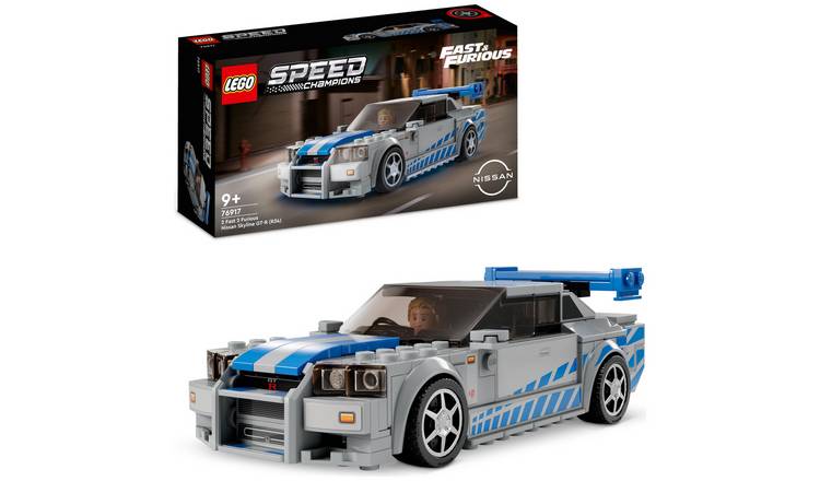 LEGO Speed Champions 2 Fast 2 Furious Nissan Skyline 76917 GOODS Argos