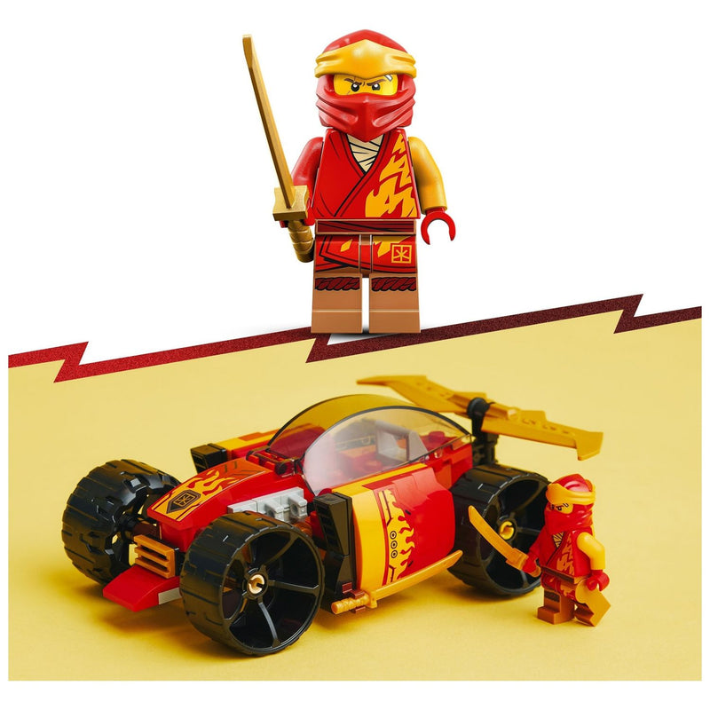 LEGO NINJAGO Kai's Ninja Race Car EVO building set, UK version