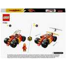 LEGO NINJAGO Kai's Ninja Race Car EVO building set, UK version