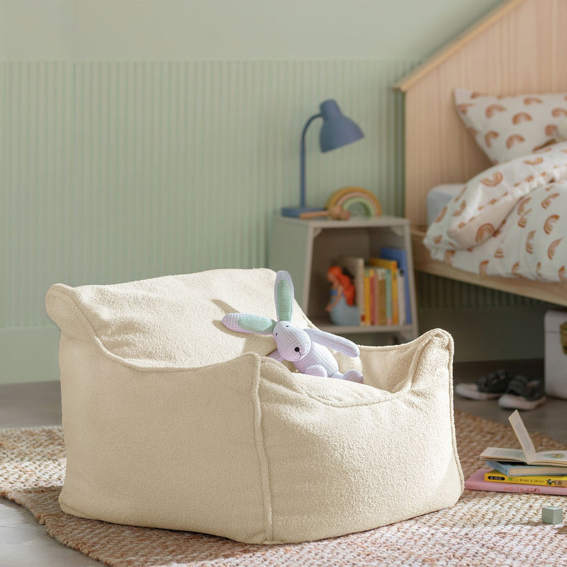 Kaikoo Kids bean bag chair off white 5.5kg, UK version
