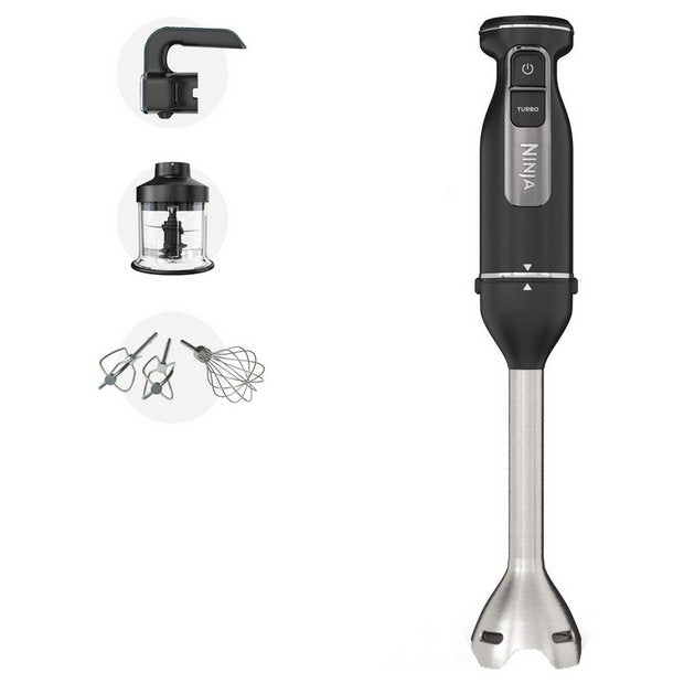 Ninja Foodi CI100UK 3-in-1 hand blender mixer chopper - British product