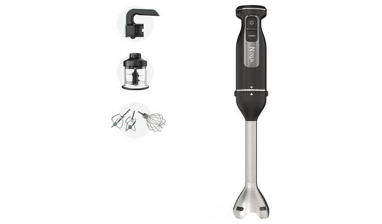 Ninja Foodi CI100UK 3-in-1 Hand Blender, Mixer & Chopper