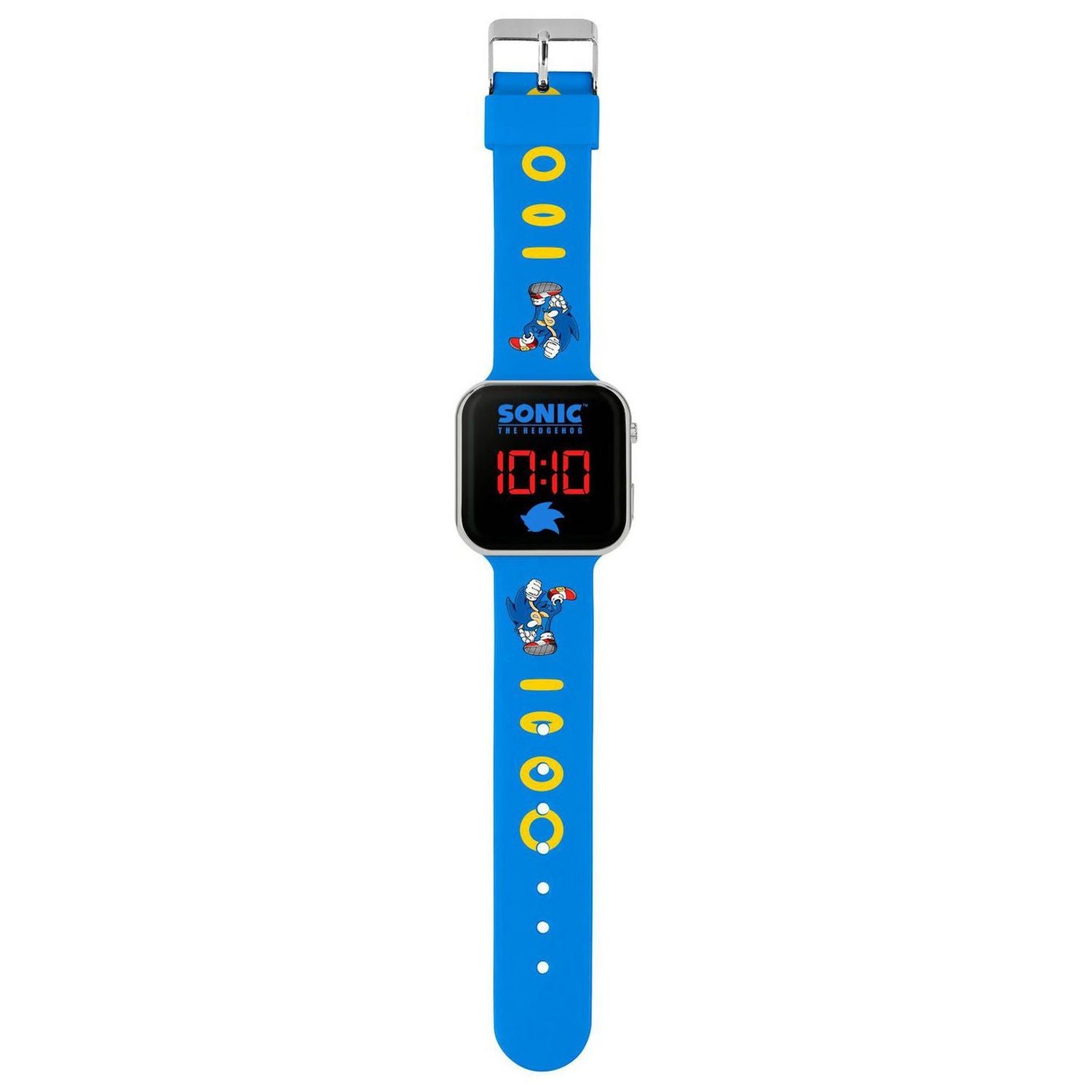 Sega Sonic LED watch blue kids (British brand)