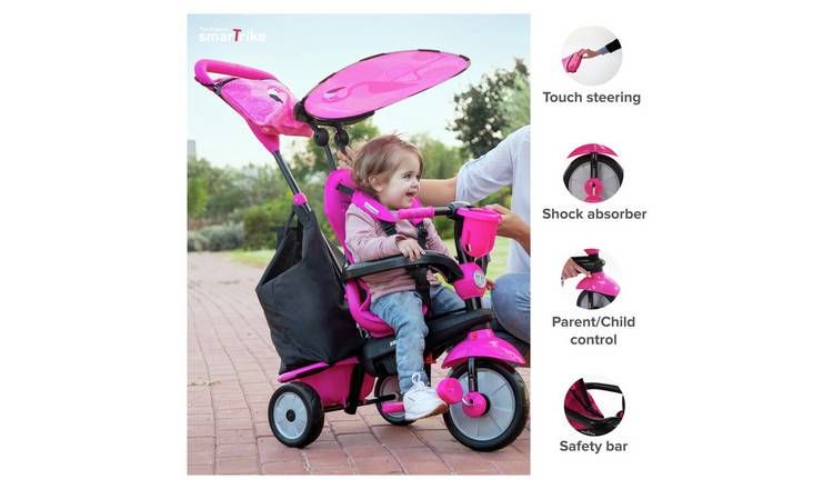 SmarTrike Safari Premium 4-in-1 Toddler Trike - Pink GOODS Argos