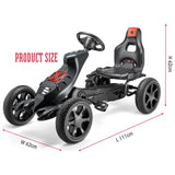 Xootz Venom Go Kart pedal toy for ages 5+ (British brand)