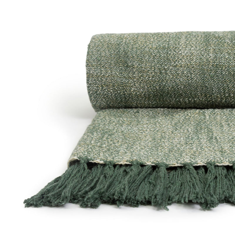 Habitat woven throw green 125x150cm, UK version