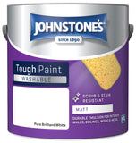 Johnstone's Matt Paint Brilliant White 2.5L, UK version