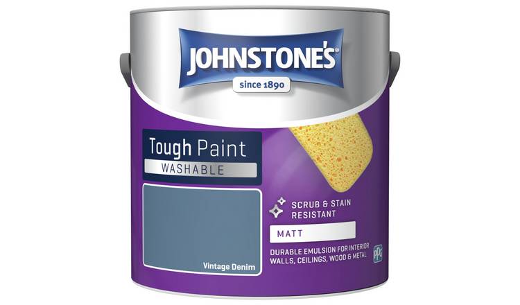 Johnstone's interior paint Vintage Denim 2.5L, UK version