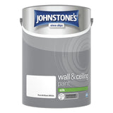 Johnstone's Wall & Ceiling Silk Paint Brilliant White 5L, UK version