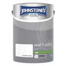 Johnstone's Wall & Ceiling Silk Paint Brilliant White 5L, UK version