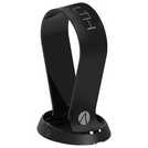 STEALTH black gaming headset stand with base, 24cm deep (British brand)